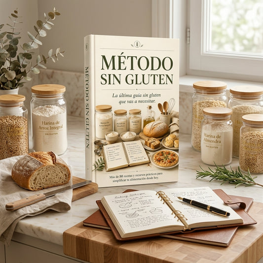 MÉTODO SIN GLUTEN, LA GUÍA DEFINITIVA + 7 BONUS DE REGALO